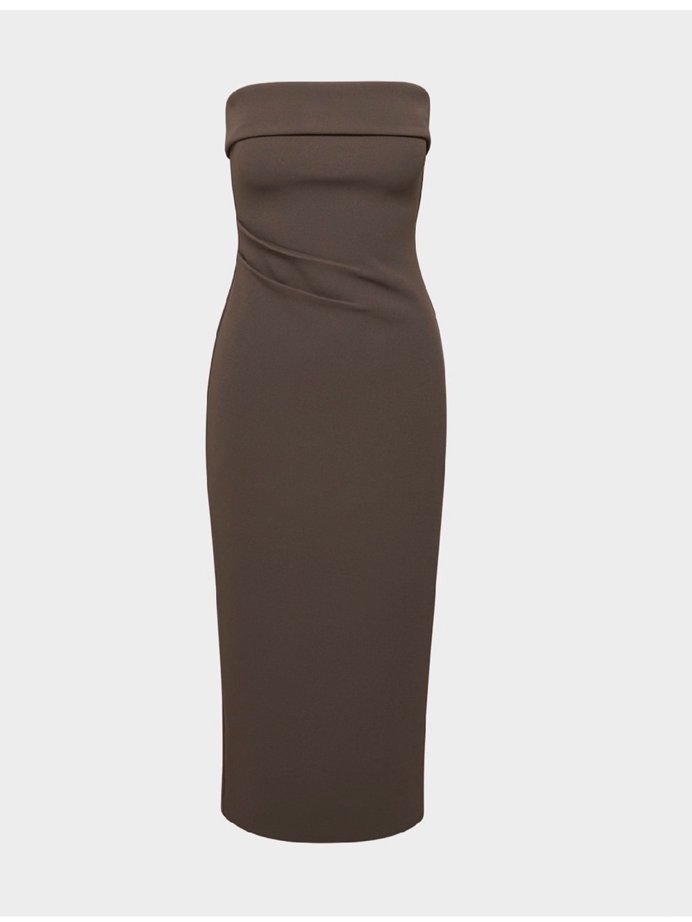 Aritzia Eyecatcher Mocha Brown Dress Sz XS NWT - Picture 3 of 4